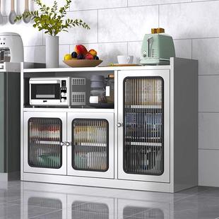 304纳不锈钢厨房碗餐HY1885边柜茶水柜餐厅餐台柜餐具锅备具微波