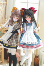 Одежда для кукол BJD （菜包猪肉铺）bjd4分熊妹熊蛋兔豆豆mddmsd娃衣 苹果与蜂蜜