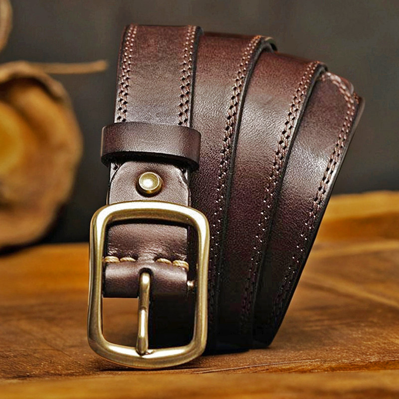 复古车线淑女风腰带女款头层牛皮复古时尚百搭牛仔真皮皮带女,服饰配件/皮带/帽子/围巾,腰带/皮带/腰链,淘宝优惠券,粉丝福利购,淘宝优惠卷