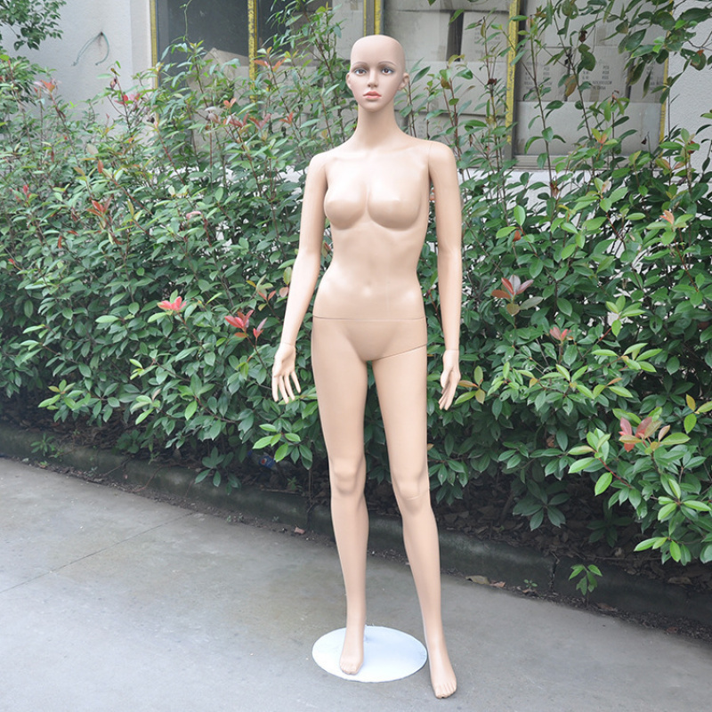 全身塑料女模特特价服装道具