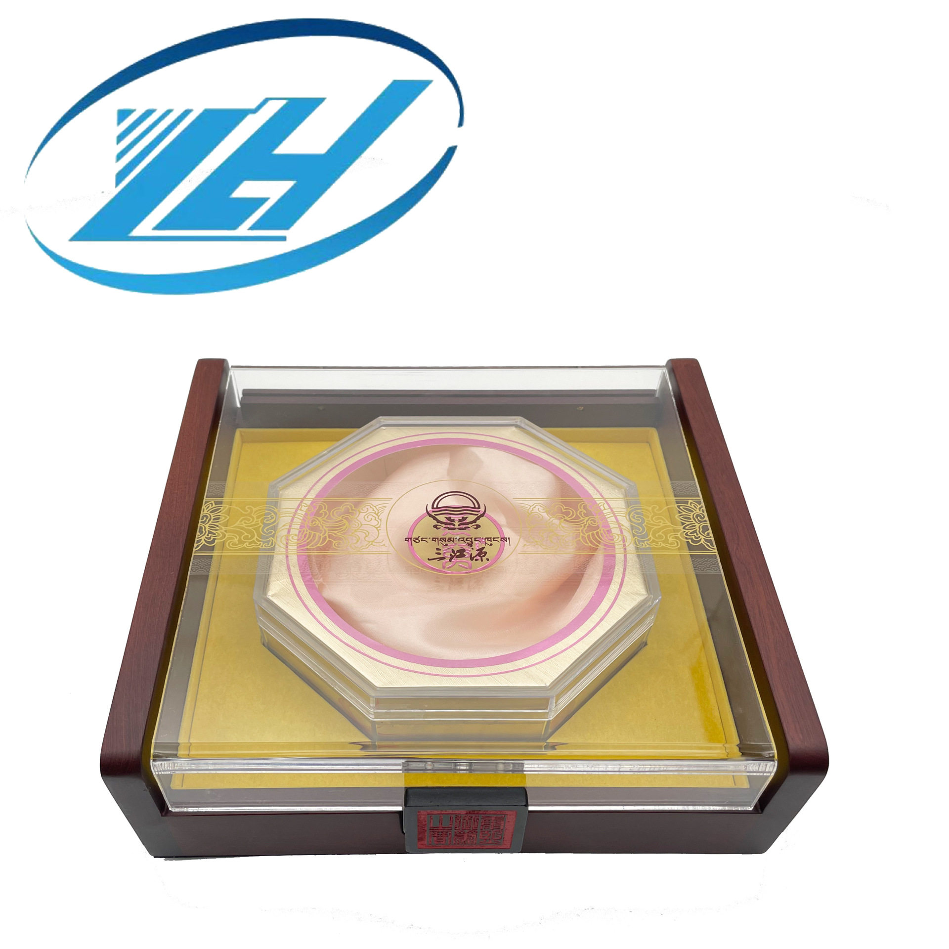 木盒燕窝海参品包装礼品盒亚克力翻盖MDF哑光木质可做logo源工厂