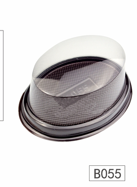 B055 蜂巢椭圆形蛋形乳酪芝士慕斯蛋糕盒西点盒吸塑盒打包盒200个