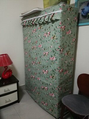 防尘套布艺布罩衣柜鞋架加厚外罩