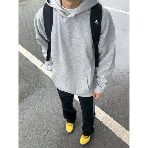 宽肩硬汉风高级感痞帅内搭亨利领POLO衫毛线衣秋冬季针织衫 男款