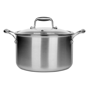 优太316不锈钢汤锅家用加厚电磁炉燃气灶专用多层蒸笼笼屉小蒸锅