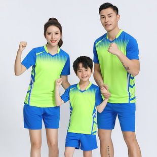 儿童排球服套装男女款乒乓球网球服夏季体适能跑步比赛运动服定制