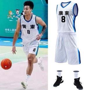 新款篮球服 CUBA套装男士定制队服比赛训练球衣透气大学生diy印制