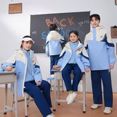 江西宜春市统一校服冲锋衣学院运动春夏秋冬套装 幼儿园中小学班服