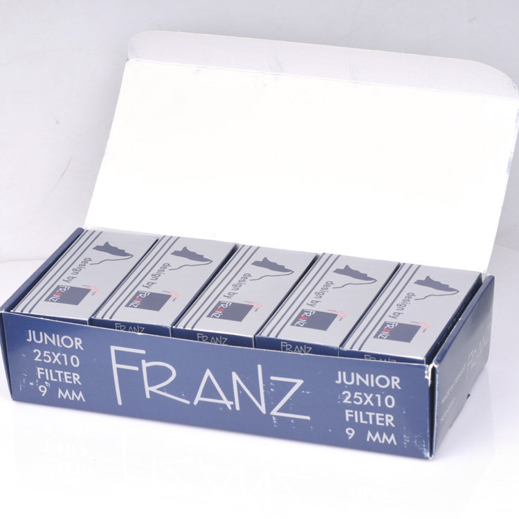 正品原装正品 弗朗兹烟嘴滤芯 FRANZ 活性碳9MM滤芯 250个装