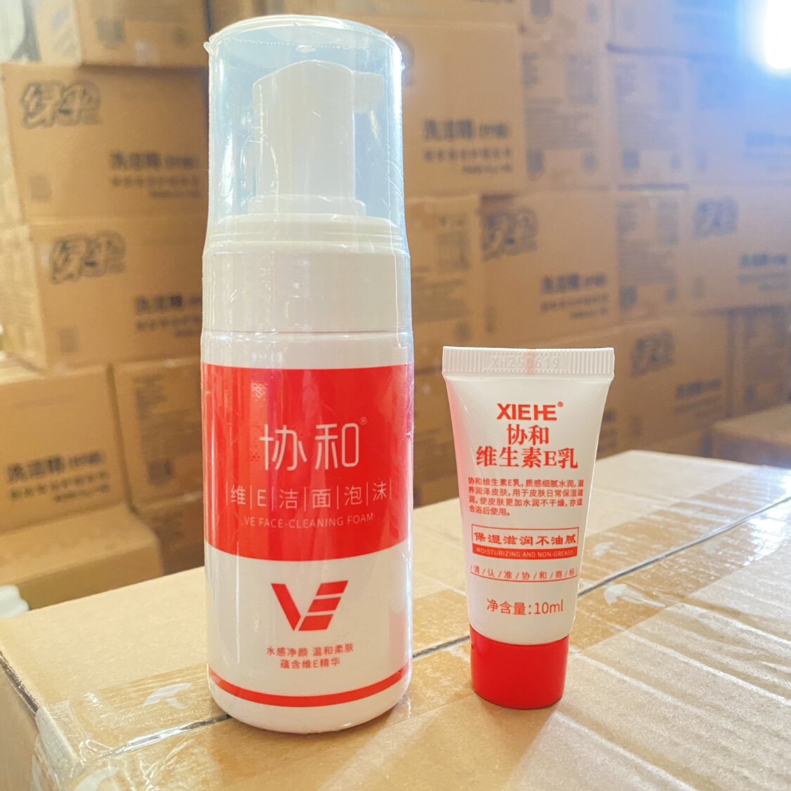 协和洁面绵密泡沫按压