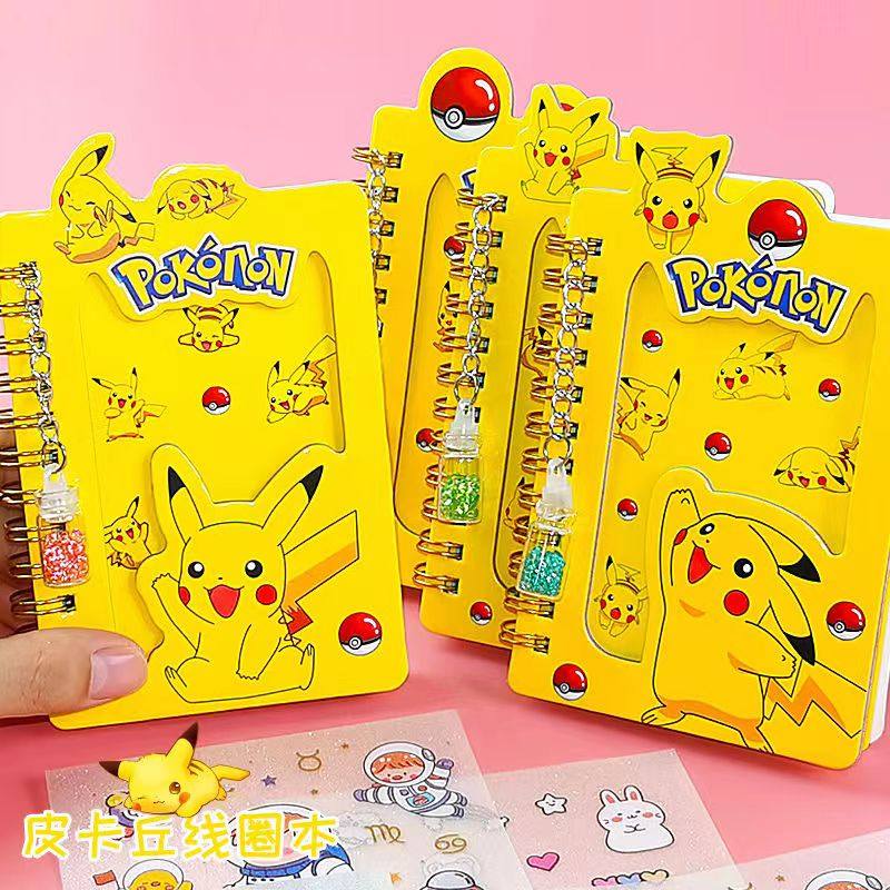 木一学生可爱线圈本便携手掌本硬面卡抄动漫卡通笔记本学生用记事