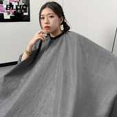 网红围布发廊专用不沾发网红美发高档专用定制理发店剪头发不沾发