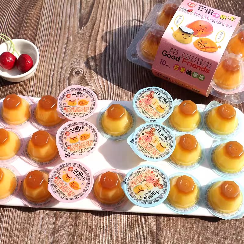 零食儿童布丁果冻新巧风