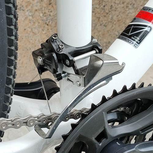 适用于捷安特自行车原装配件大全前拨拨链器变速器换链器中拨牙盘