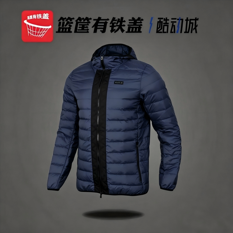 耐克男连帽保暖运动羽绒服