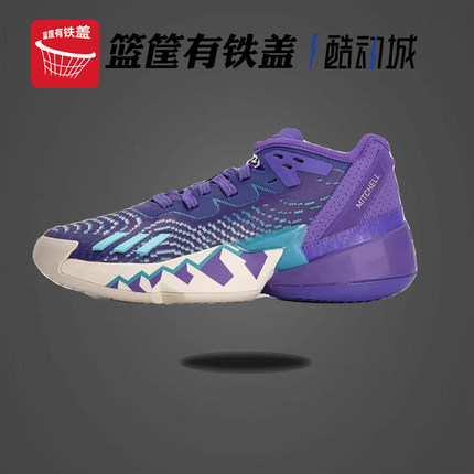 Adidas/阿迪达斯男D.O.N. ISSUE 4米切尔减震运动篮球鞋 HR0710