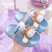 男女童室内甜美洞洞拖鞋 凉拖鞋 防滑软夏季 三丽鸥可爱卡通儿童拖鞋