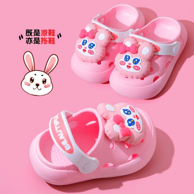 包头夏季儿童凉拖鞋防滑小孩女童图片
