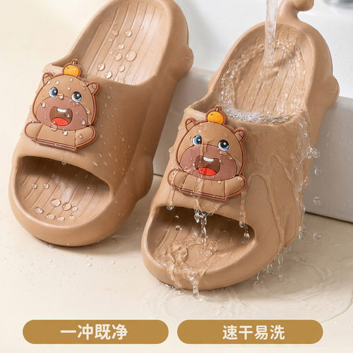 可爱卡皮巴拉拖鞋水豚EVA儿童夏