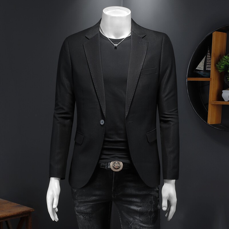 2026春款男士时尚修身西装电商D252-8639P155假模，男装西服套装，电商D252