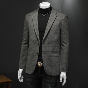 2025秋款男士修身西服电商D252-6256P165假模图片