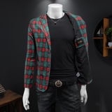 2025秋款男士时尚修身西装-电商D2523316P150假模，男装西服套装，电商D252
