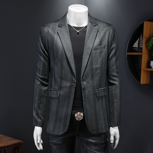 2026春款含羊毛男士修身西装 电商D252-1109P180假模,男装西服套装,电商D252