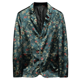 2025秋款韩绒花色男士时尚修身西装D2523305P150沙发图，男装西服，电商D252