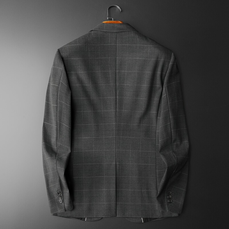 2025春款男士修身西服外套-电商D252-8622P160平铺,男装西服,电商D252