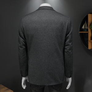 2025冬款男士西服羽绒90白鸭绒-D252-8212P255假模图片