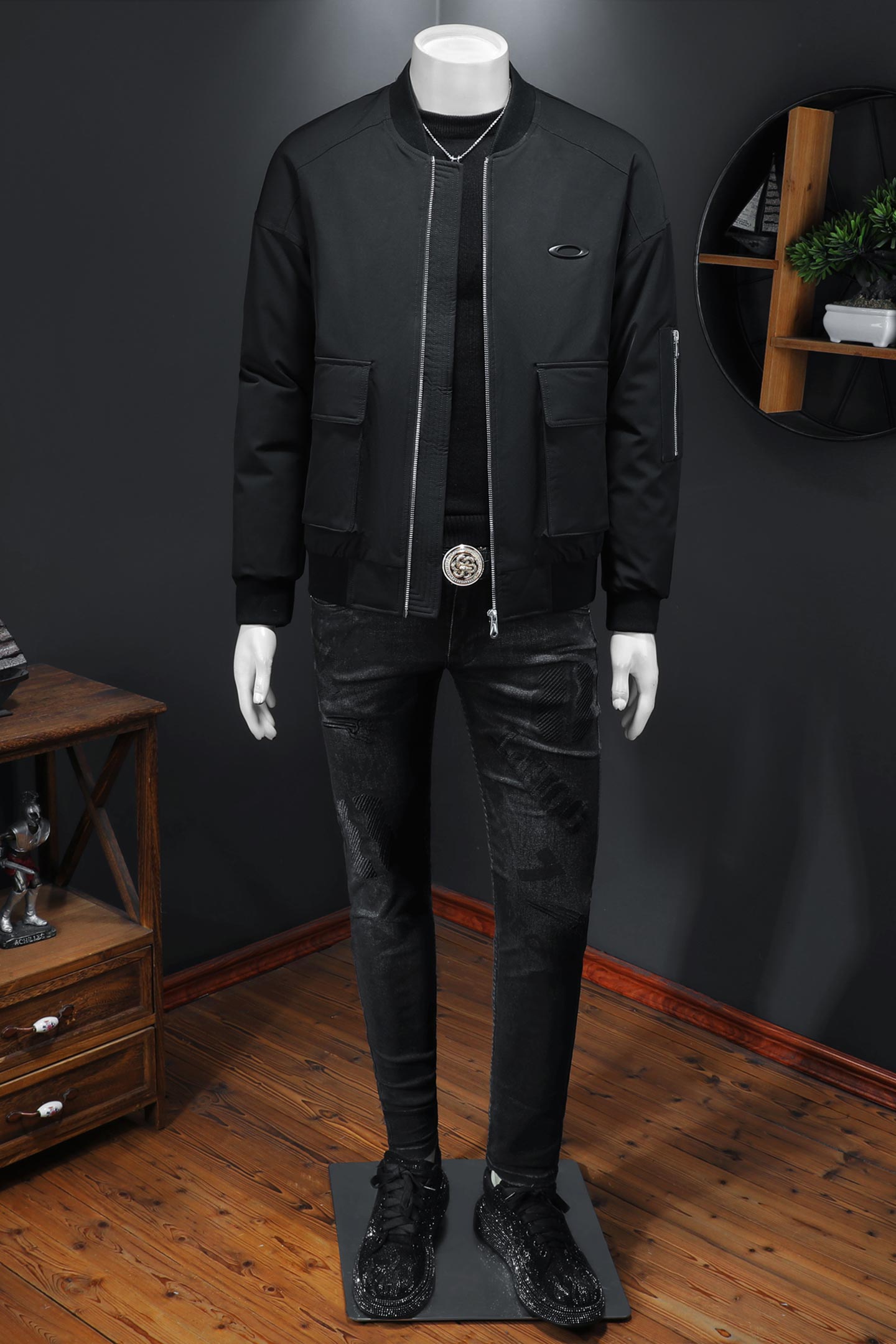 2025冬款男士羽绒服90白鸭绒-电商D252-89104P350-466假模,男装羽绒服,电商D252