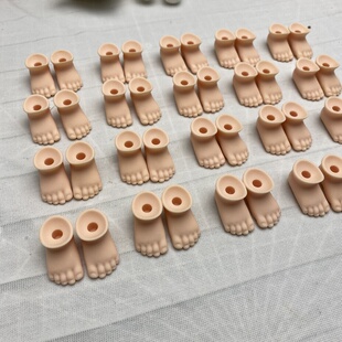 嘎子姐替换手脚玩偶手脚模型穿鞋定制脚小六脚随意搭配Zsiga