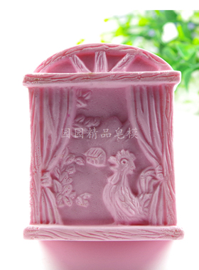 公鸡手工皂制作模具家用香皂皂基肥皂食品级多用途软硅胶模具