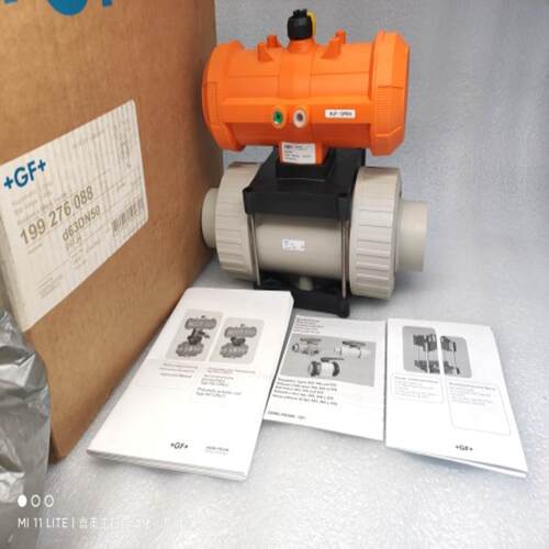 +GF+乔治费歇尔三通阀199276088 d63DN50 PP-H  全新原包装现货