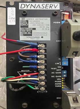 横河DM1060B00电机SD1060B02驱动器，一套