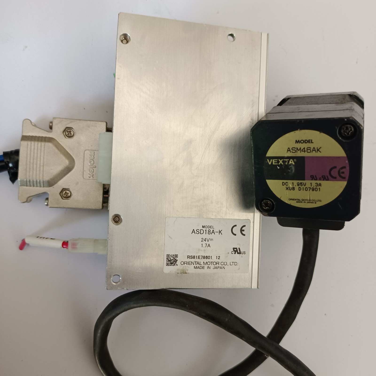 拆机原装东方闭环步进 ASD10A-KASD18A-KDRSD18A-KASM46AK