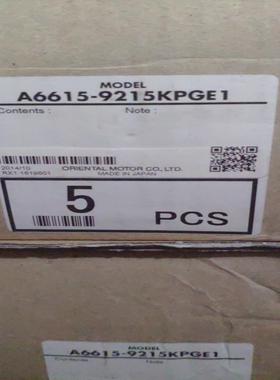 Oriental motor东方马达 A6615-9215KPGE1全新日本原包装步进马达