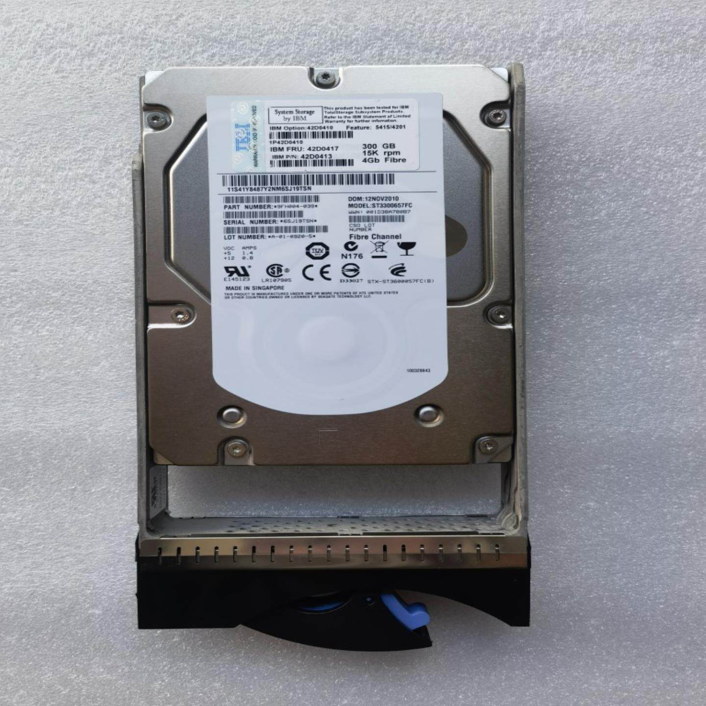 IBM 42D0413 42D0417 42D0410 44X3231 300G 15K FC 5415 硬盘