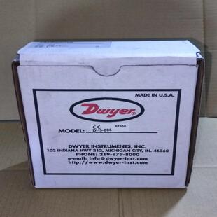 Dwyer德威尔 DH3-006 差压控制传感器 美国正品全新原包装现货