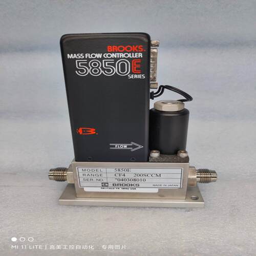 BROOKS布鲁克斯 质量流量计5850E CF4 200SCCM 正品美国原装现货