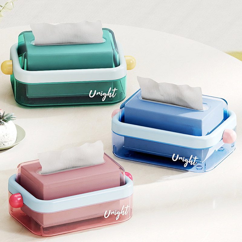 纸巾盒卫生间壁挂式厨房客厅卧室桌面抽纸盒洗脸餐巾纸卷纸免打孔