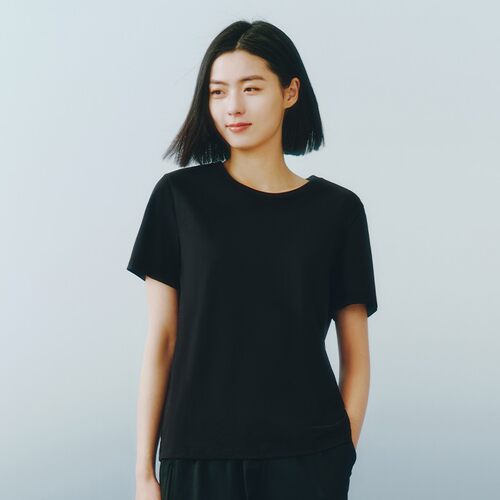 三枪短袖女2023夏季新款休闲T恤