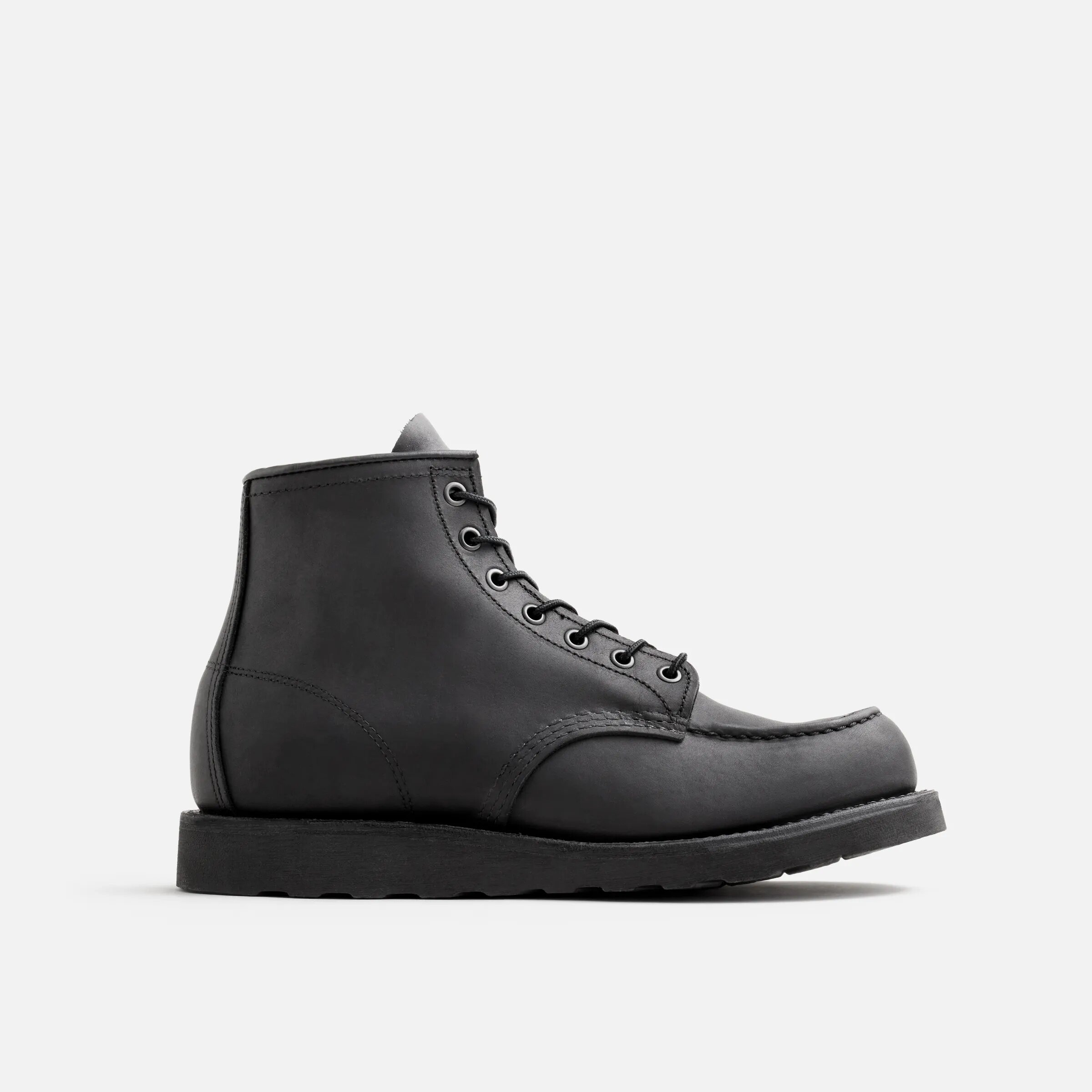 红翼直邮Red Wing Heritage Classic Moc 8074 Black Harness男鞋