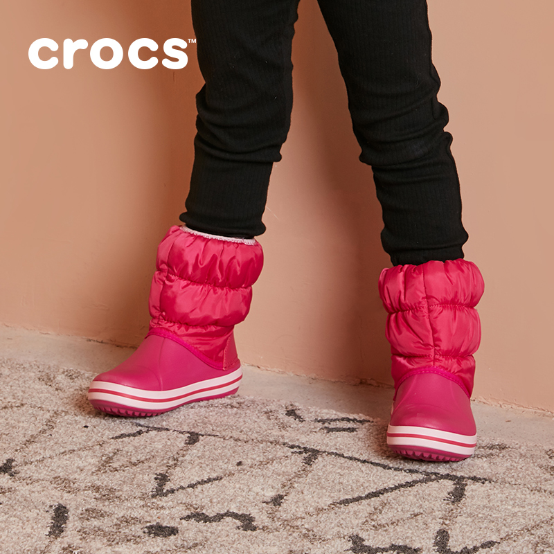 Crocs童鞋秋冬靴子卡骆驰女童短靴春秋泡芙靴儿童保暖冬靴|14613|ruв категории детская обувь/детская обувь/между родителями и детьми обувь, 雪地靴 - от Buy2taobao.com для оказания профессиональной услуги покупки агента Taobao
