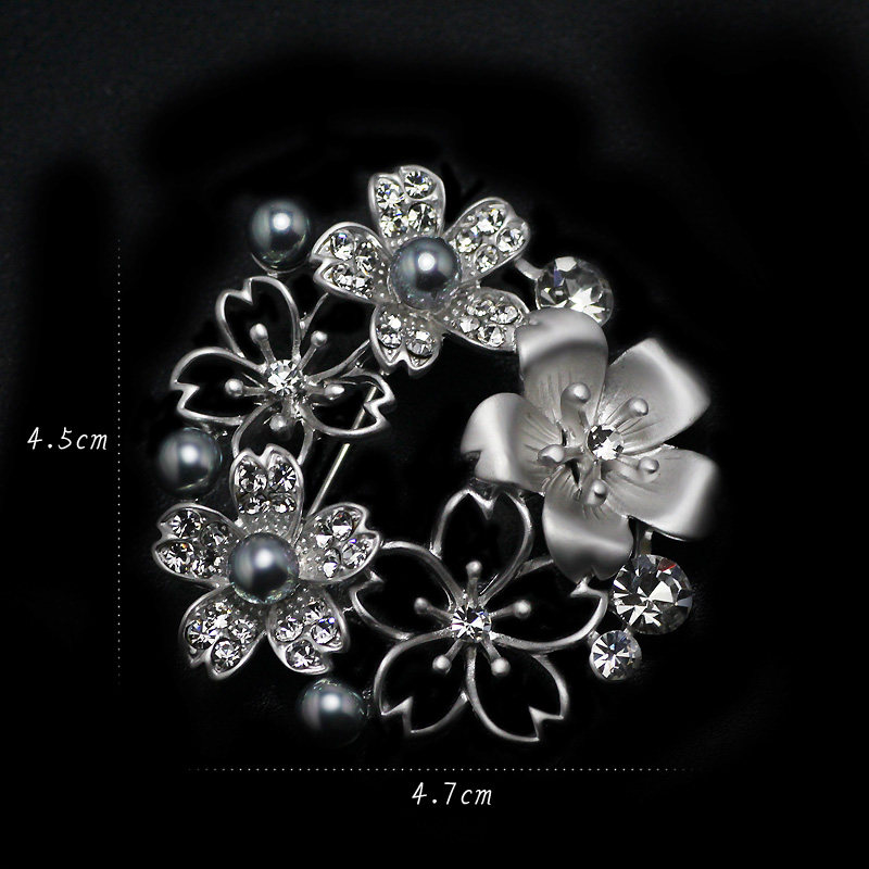 Broche femme en Nacre - Ref 1170504 Image 5