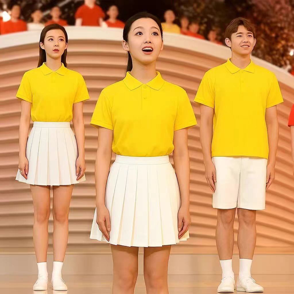 学生团体啦啦操表演服