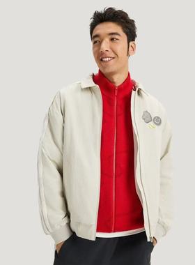 adidas阿迪达斯男子马年限定CNY新年款运动健身夹克外套KE4058