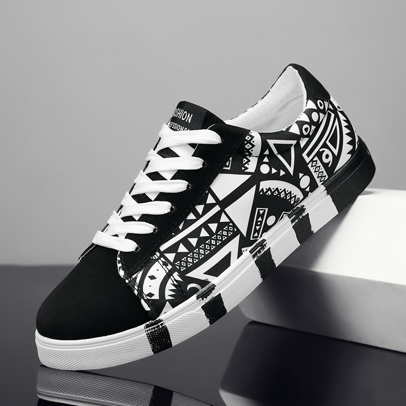 男鞋2025冬季新款板鞋男士潮流帆布鞋韩版百搭休闲鞋低帮运动潮鞋