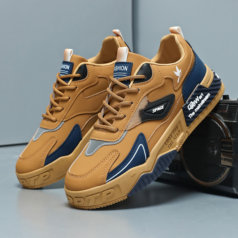 2025新款男鞋冬季潮流休闲鞋男士百搭板鞋韩版低帮运动鞋跑步潮鞋