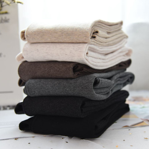 大码200斤连裤袜高腰精梳棉烟灰